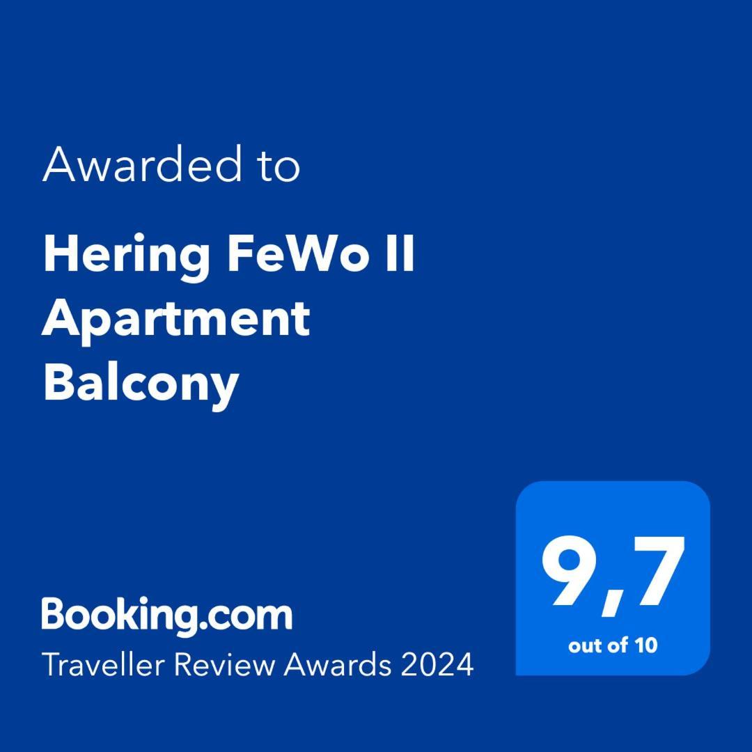 Hering Fewo II Apartment Balcony Wiek auf Rügen 外观 照片